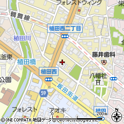 名古屋ペット霊園・宝泉寺周辺の地図