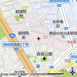 愛知県名古屋市熱田区玉の井町周辺の地図