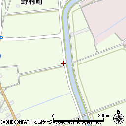 滋賀県近江八幡市野村町3594周辺の地図