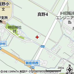 黒田紙業真野営業所周辺の地図