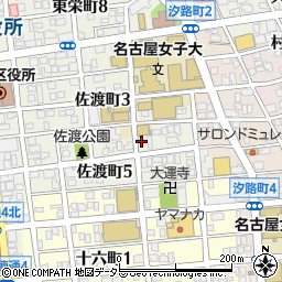 愛知県名古屋市瑞穂区佐渡町5丁目9周辺の地図