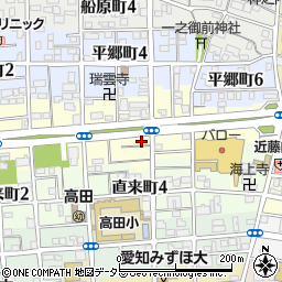 愛知県名古屋市瑞穂区豆田町4丁目8周辺の地図