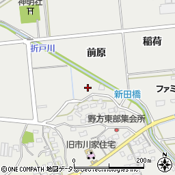 愛知県日進市野方町周辺の地図