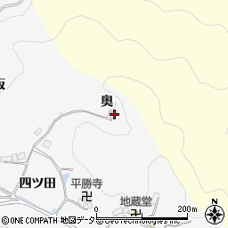 愛知県豊田市綾渡町奥1周辺の地図