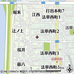 有料老人ホームうるわし　名古屋周辺の地図