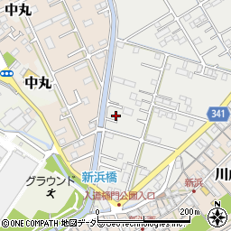 静岡県富士市中丸590周辺の地図