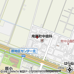 静岡県沼津市原町中1丁目3周辺の地図