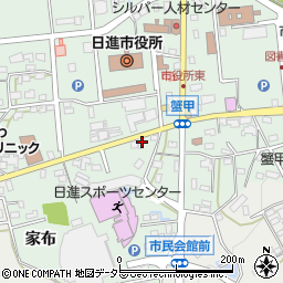 まるつや文房具店周辺の地図