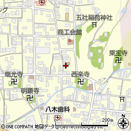 兵庫県丹波市柏原町柏原210周辺の地図