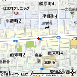 愛知県名古屋市瑞穂区豆田町周辺の地図