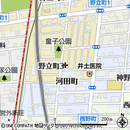 愛知県名古屋市熱田区野立町周辺の地図