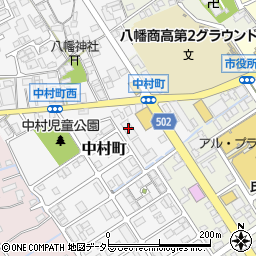 近江八幡グリーンマンション周辺の地図