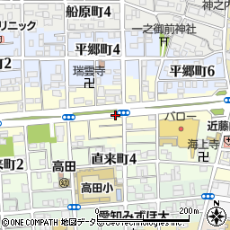 愛知県名古屋市瑞穂区豆田町4丁目周辺の地図