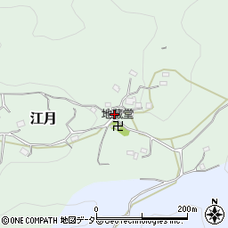 〒299-1907 千葉県安房郡鋸南町江月の地図