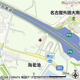 愛知県日進市米野木町南山921周辺の地図
