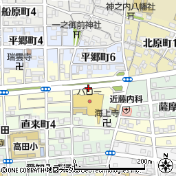 愛知県名古屋市瑞穂区豆田町5丁目周辺の地図