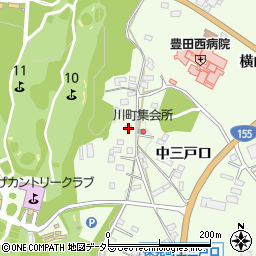 愛知県豊田市保見町小黒実37-2周辺の地図