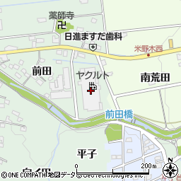 愛知県日進市藤枝町前田5周辺の地図
