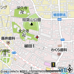 カーサ浅井１周辺の地図
