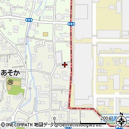 鈴木興業株式会社　三島出張所周辺の地図