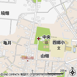 愛知県豊田市四郷町山畑78周辺の地図