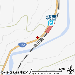 静岡県浜松市天竜区佐久間町相月2124周辺の地図