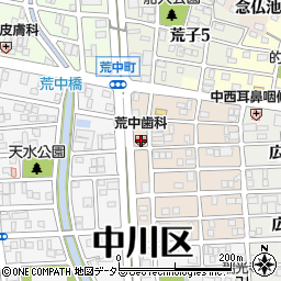 愛知県名古屋市中川区草平町1丁目45周辺の地図
