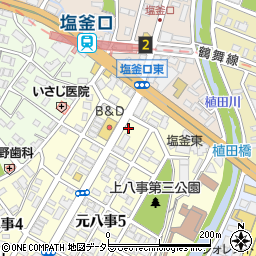 コーポ冨田周辺の地図