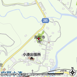 高生寺周辺の地図