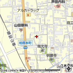 兵庫県丹波市柏原町柏原370-1周辺の地図