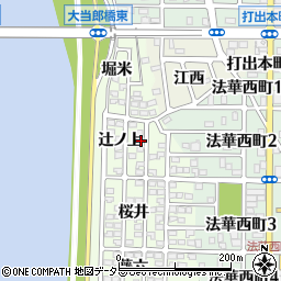 愛知県名古屋市中川区中須町辻ノ上150-34周辺の地図