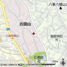 愛知県名古屋市天白区音聞山1120周辺の地図