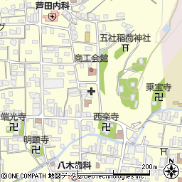 兵庫県丹波市柏原町柏原3617-2周辺の地図