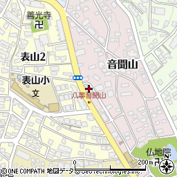 愛知県名古屋市天白区音聞山1502周辺の地図