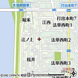愛知県名古屋市中川区中須町辻ノ上150-50周辺の地図