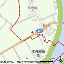 滋賀県近江八幡市野村町4201周辺の地図