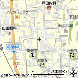 兵庫県丹波市柏原町柏原281周辺の地図