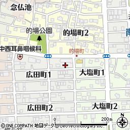 小川椅子店周辺の地図