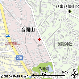 愛知県名古屋市天白区音聞山1119周辺の地図