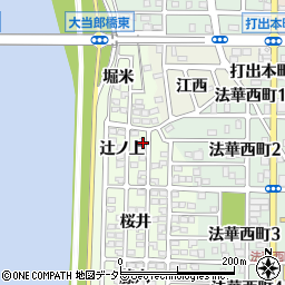 愛知県名古屋市中川区中須町辻ノ上150-35周辺の地図