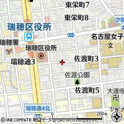 愛知県名古屋市瑞穂区佐渡町3丁目周辺の地図