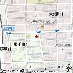 ローソン中川馬手町一丁目店周辺の地図