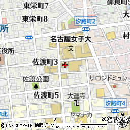 愛知県名古屋市瑞穂区佐渡町3丁目16周辺の地図