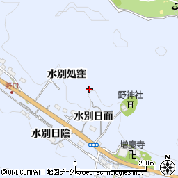 愛知県豊田市野口町周辺の地図
