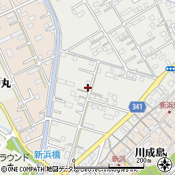 静岡県富士市中丸581周辺の地図