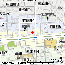 愛知県名古屋市瑞穂区豆田町4丁目11周辺の地図