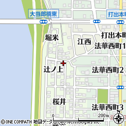 愛知県名古屋市中川区中須町辻ノ上150-36周辺の地図