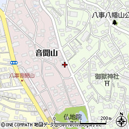 愛知県名古屋市天白区音聞山1118周辺の地図