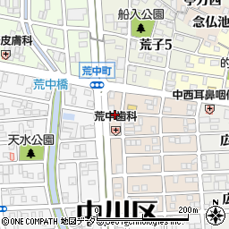 愛知県名古屋市中川区草平町1丁目39-1周辺の地図