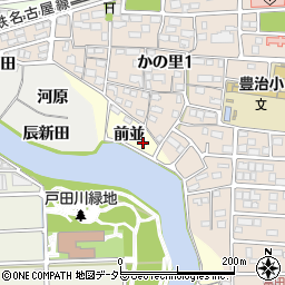 愛知県名古屋市中川区富田町大字包里前並5周辺の地図